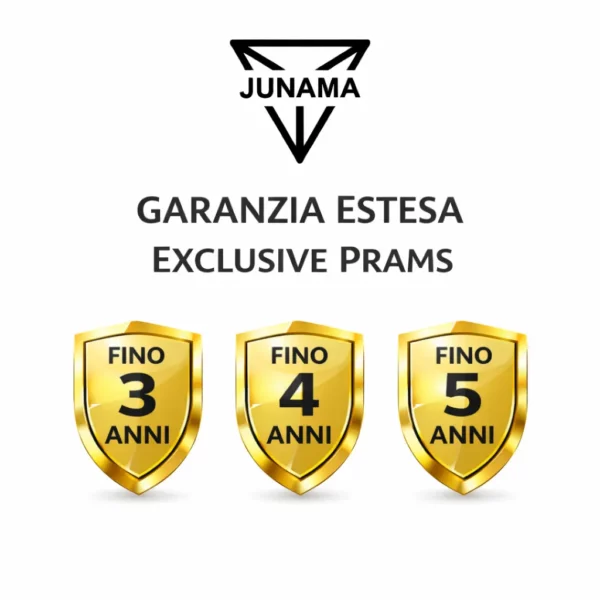 Garanzia Estesa Junama fino a 5 Anni – Exclusive Prams